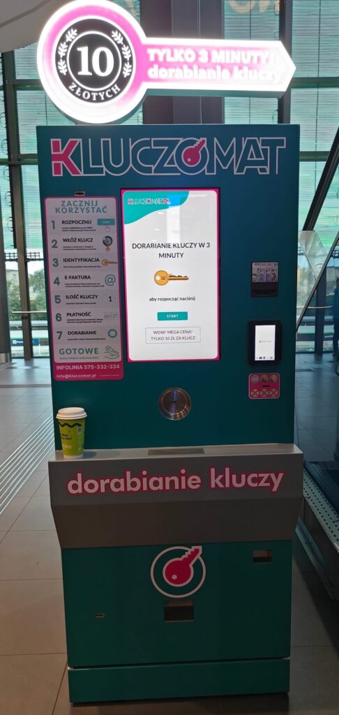 Inwestycja w automat do dorabiania kluczy